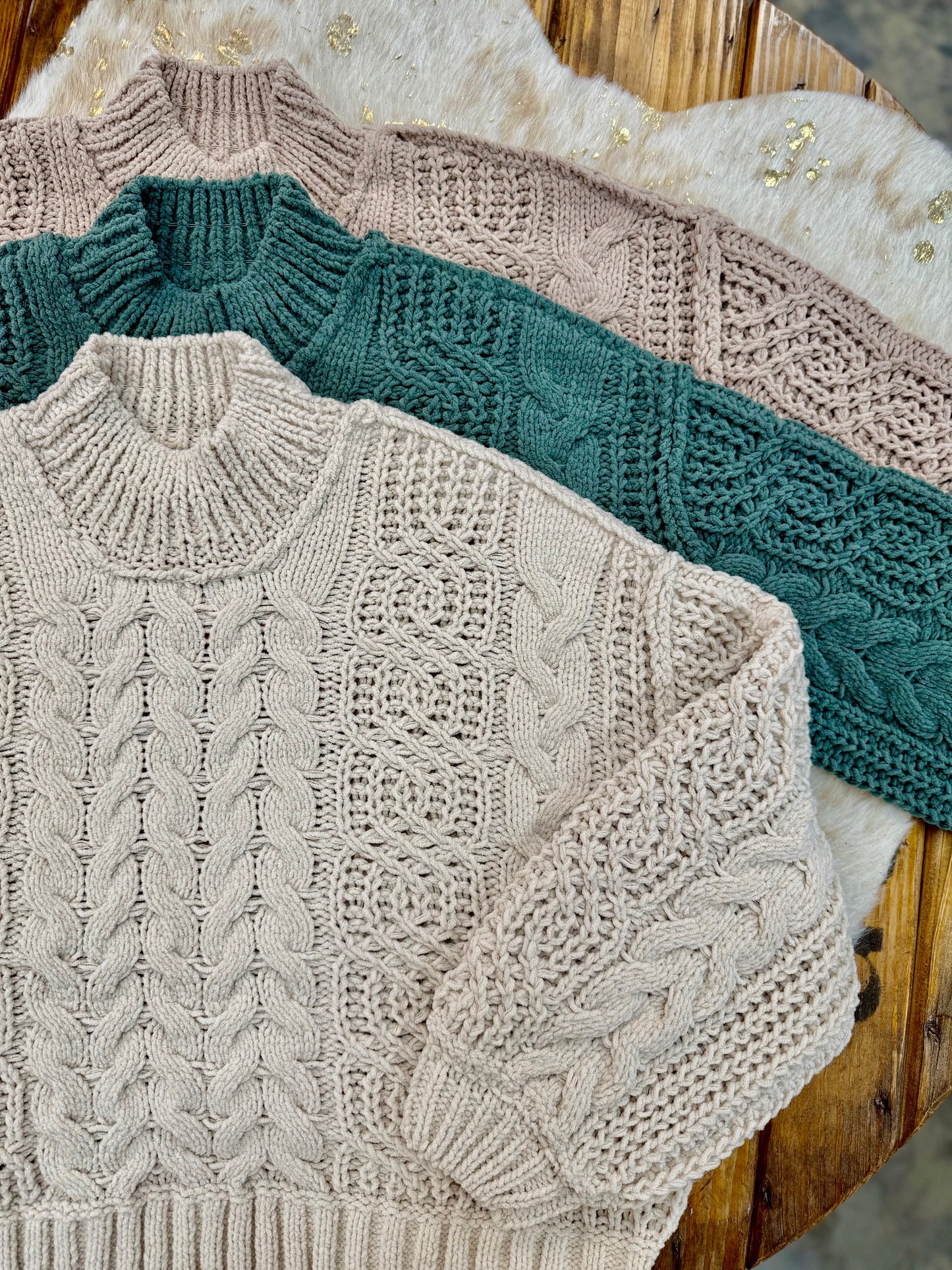 Cable Knit Sweater