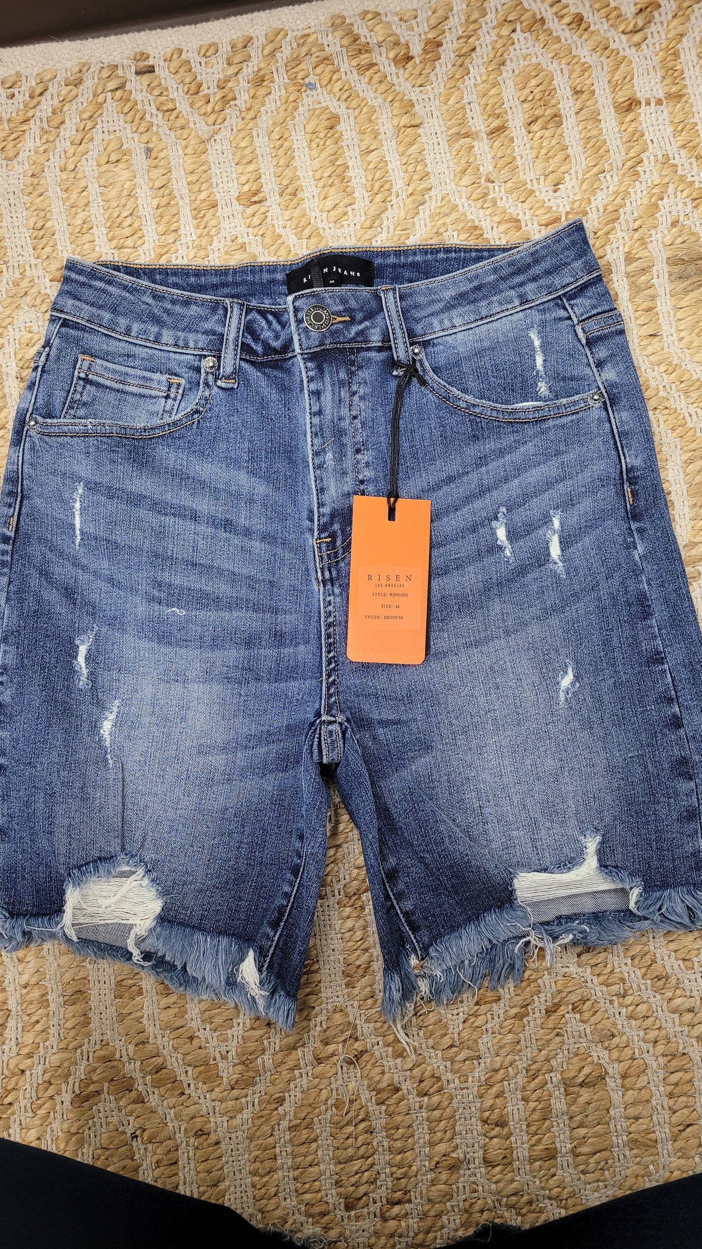 HW Distressed Long Shorts