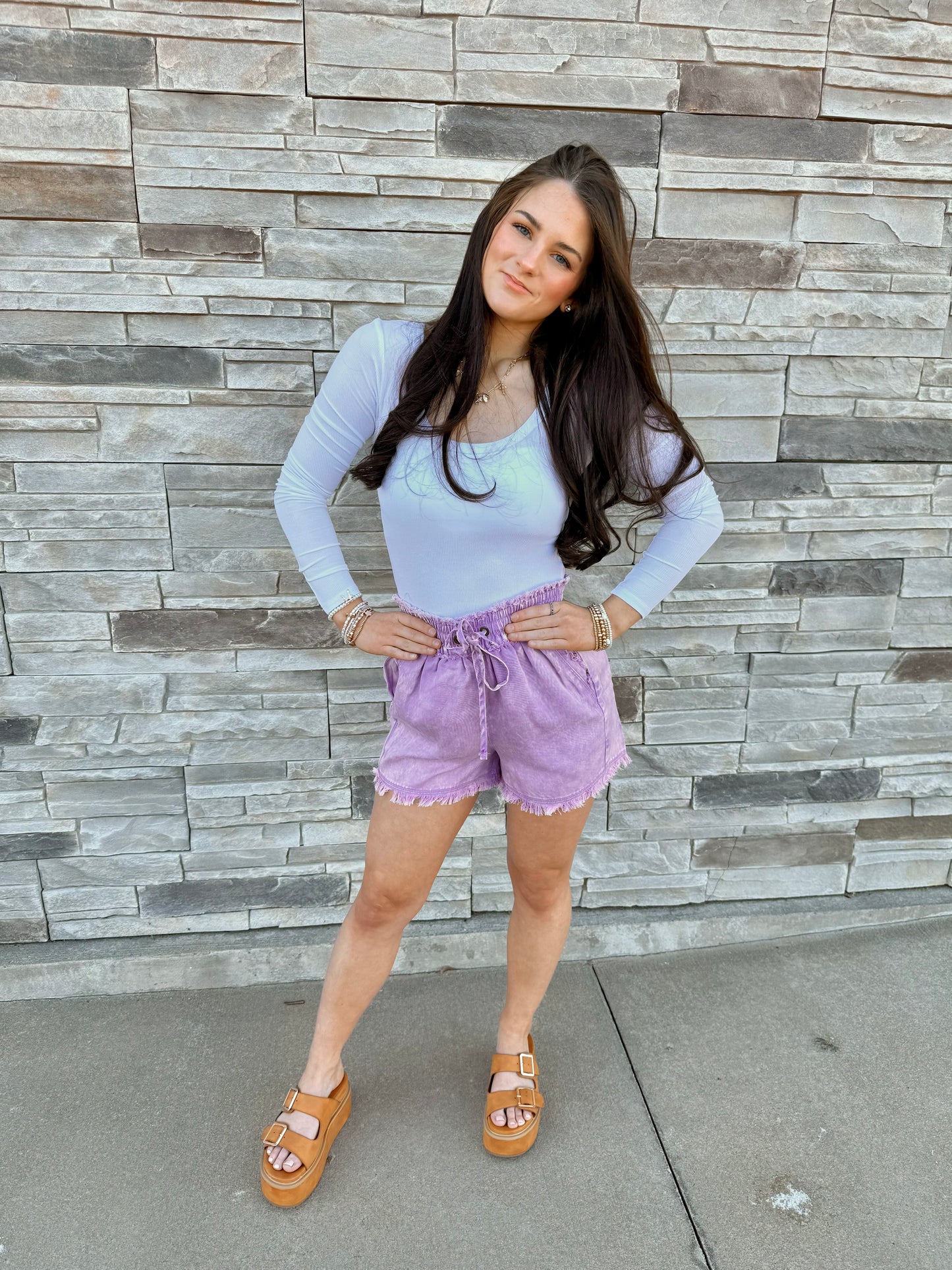Lavender Days Shorts