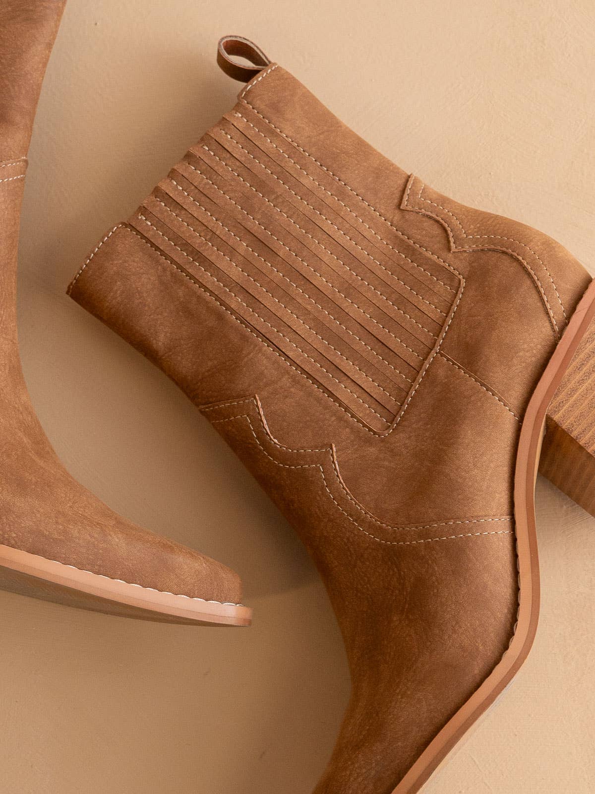 The Addison | Brown Perfectly Paneled Fall Western Boot