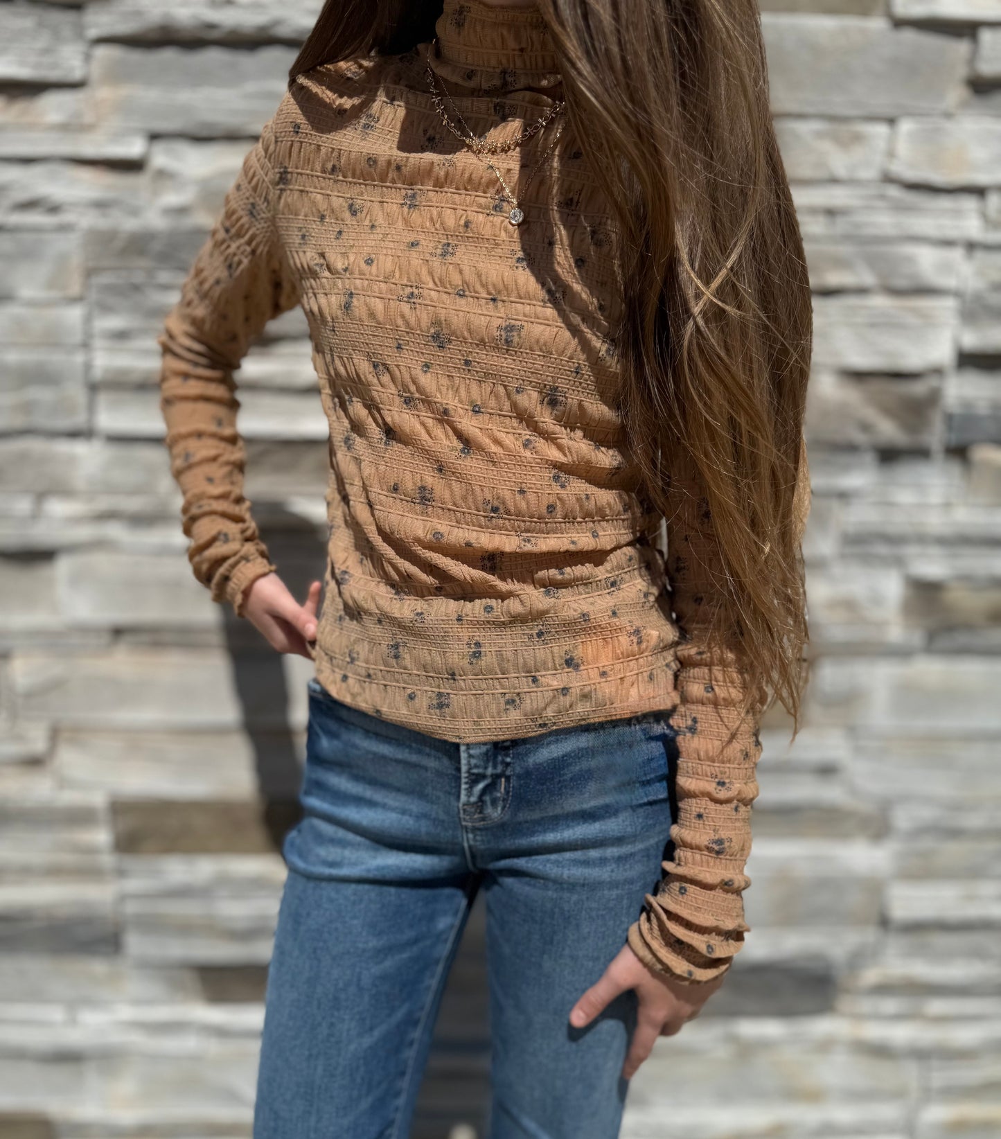 Caramel Meadow Top