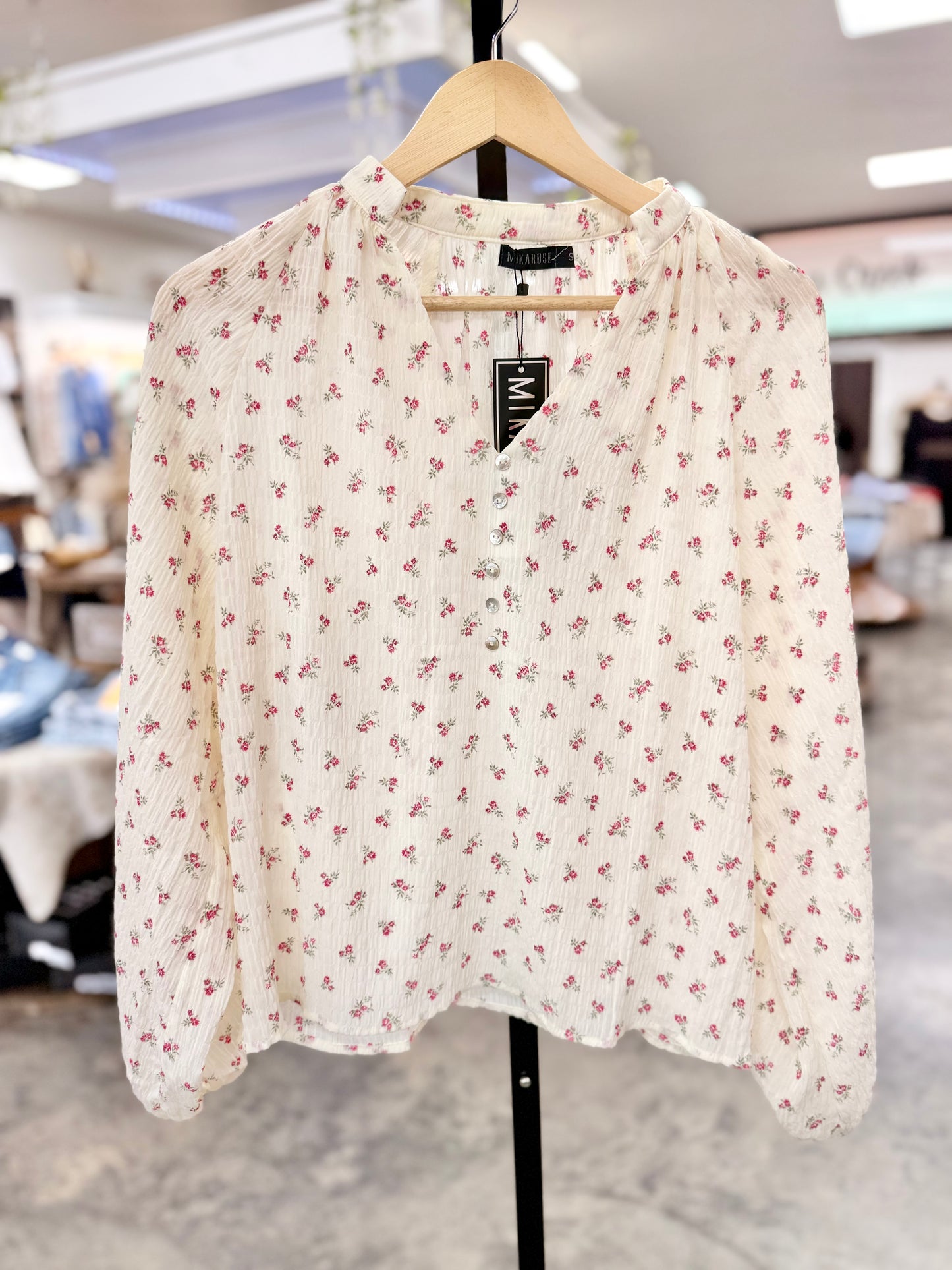 Boho Button Blouse