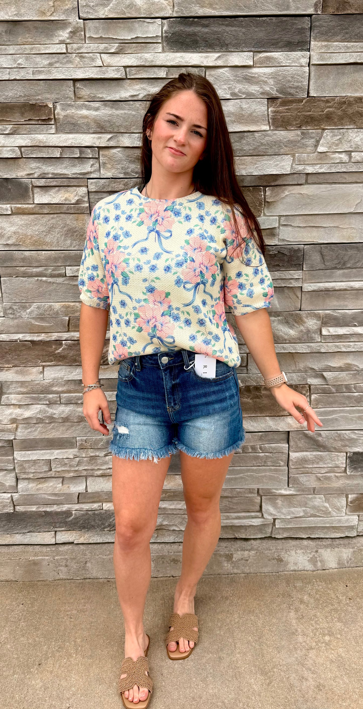 Ribbon & Roses Top