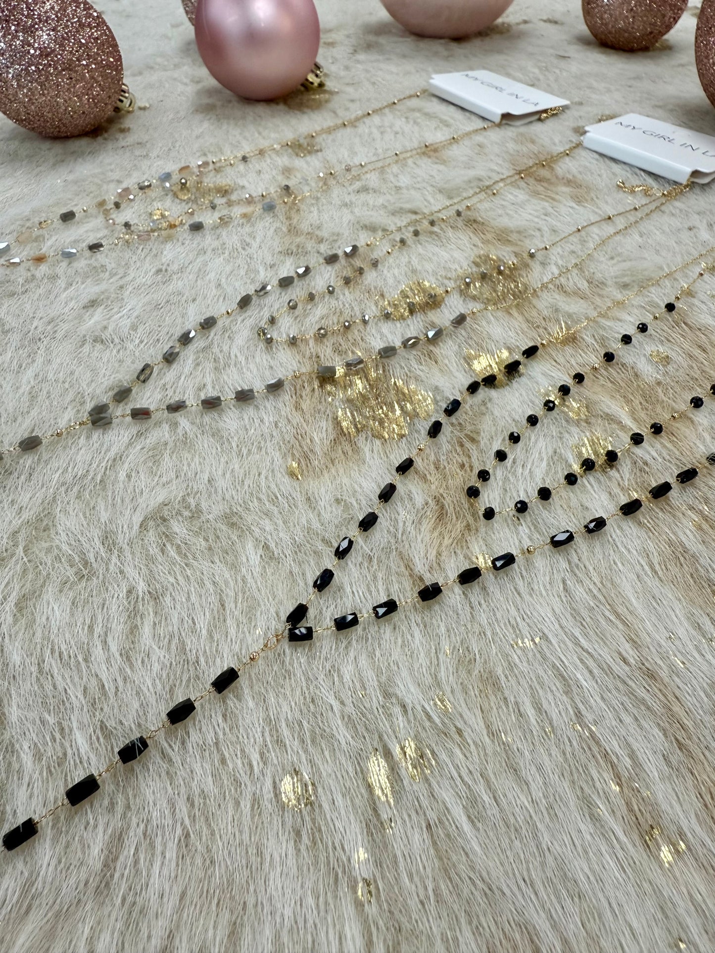 Evie’s Layered Y Necklace