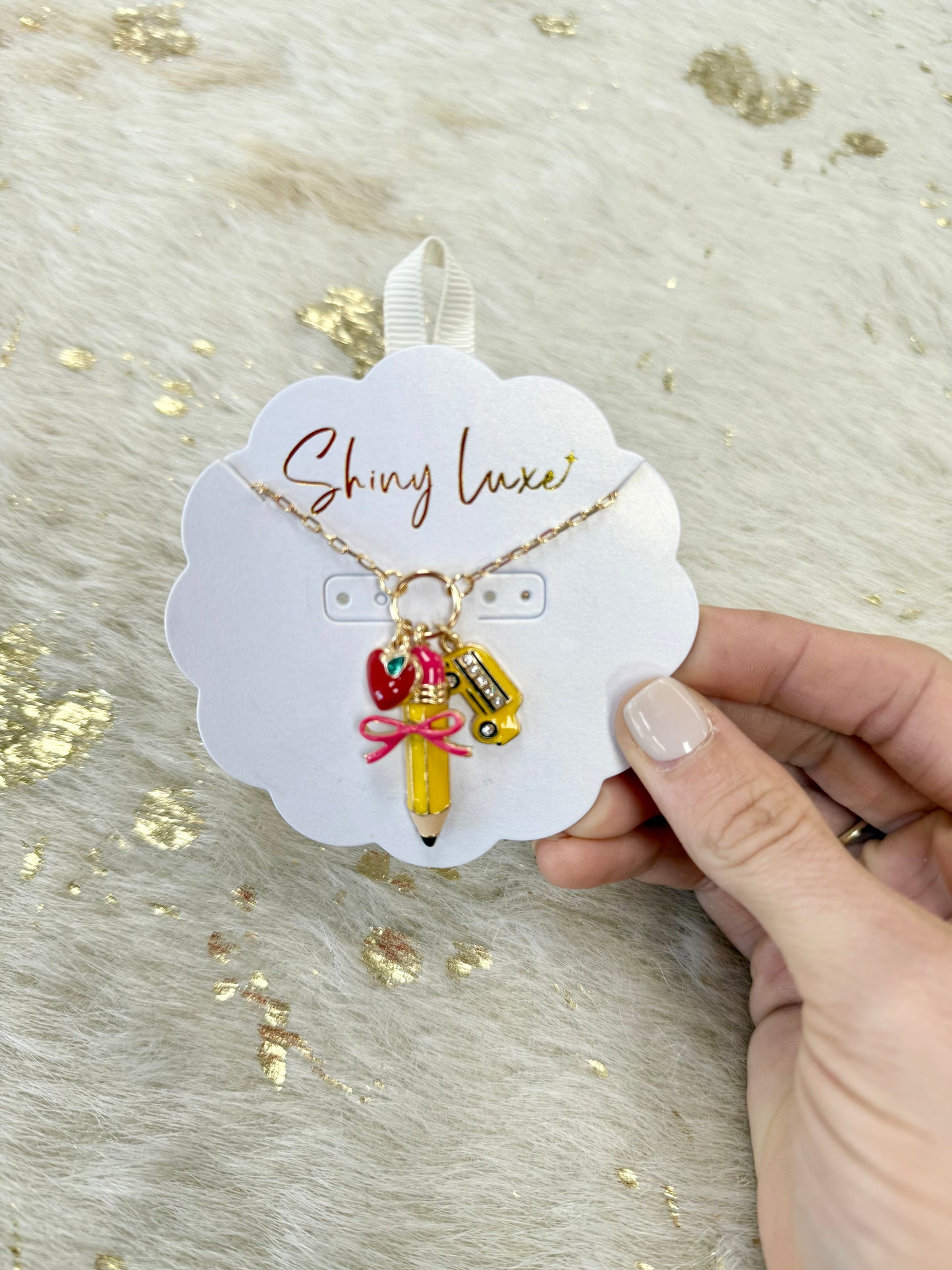 Teacher Charm Necklace