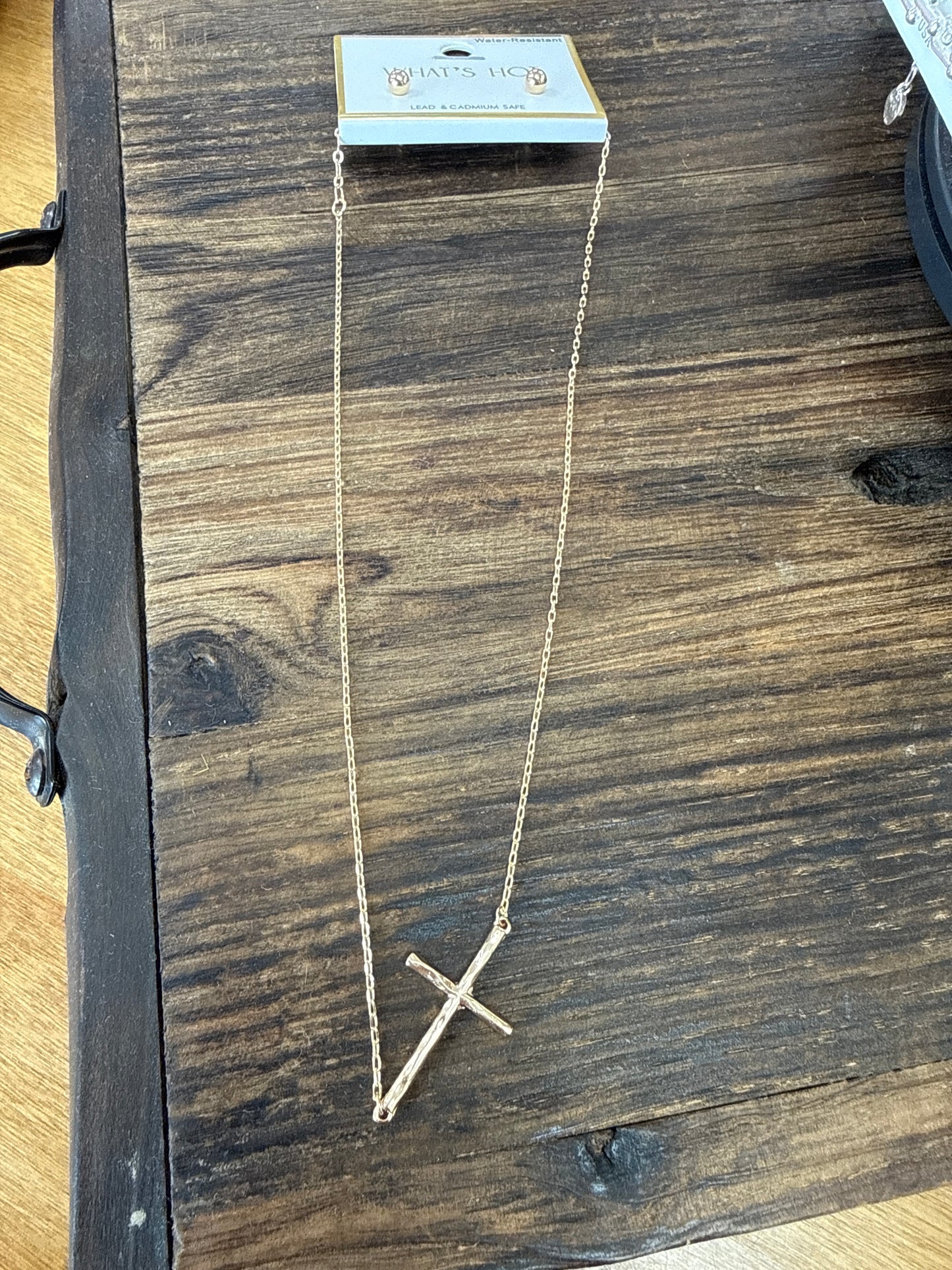 Infinity Cross Necklace