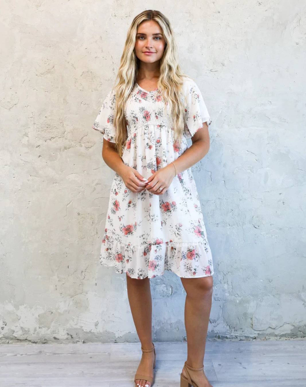 The France’s in Papaya Punch Dress