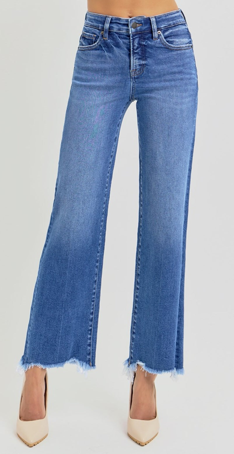 Skylar Raw Hem Jeans