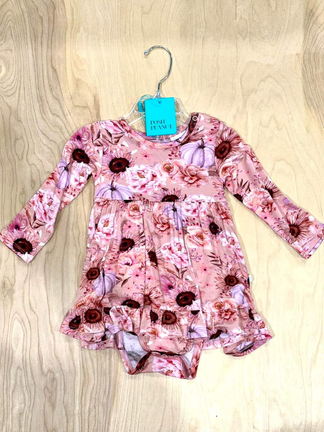 PP Pumpkin Flower Dress
