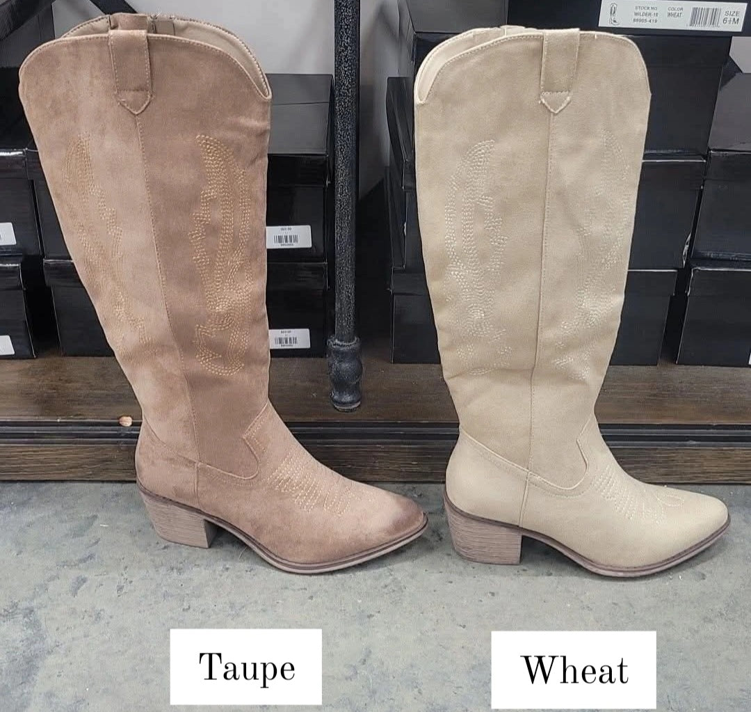 Taupe Cowgirl Boot