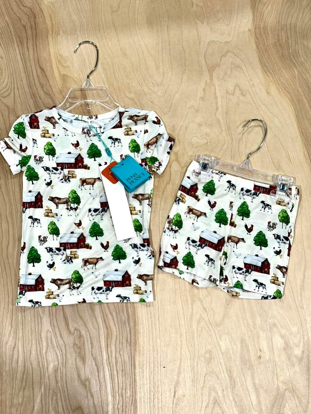 PP Farm PJs Short Set