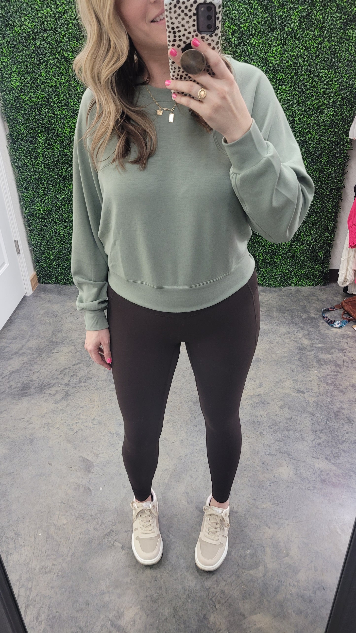 Crop Sweatshirt Halara