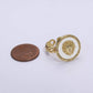 Enamel Leo Ring