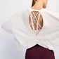 Open Back Athletic Top