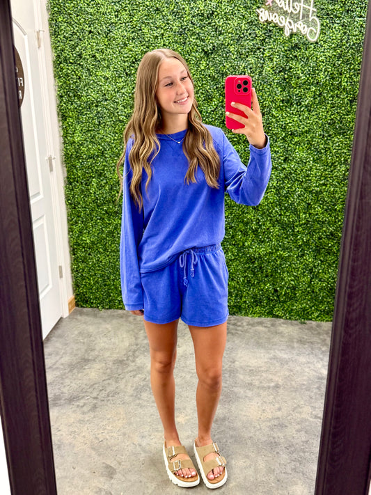 Cobalt Coast Shorts Set - Sold Separately
