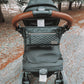 Jetsetter Black Travel Stroller + Wagon Caddy