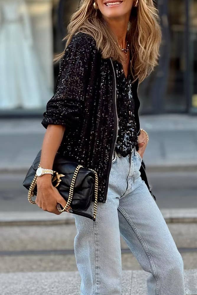 Bling Glitter Jacket