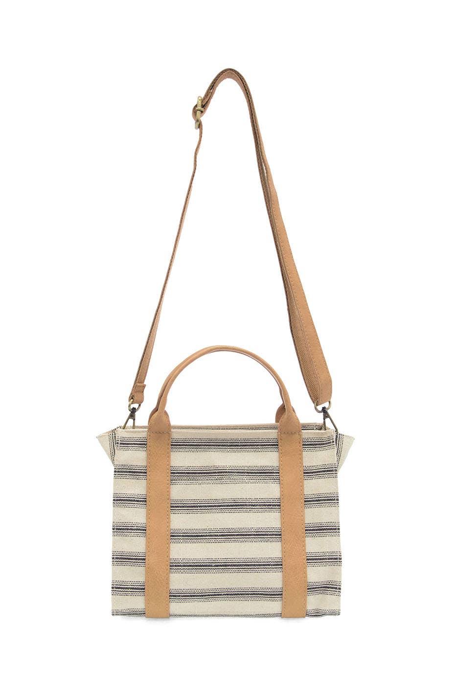 Pencil Stripe Medium Tote in Canvas