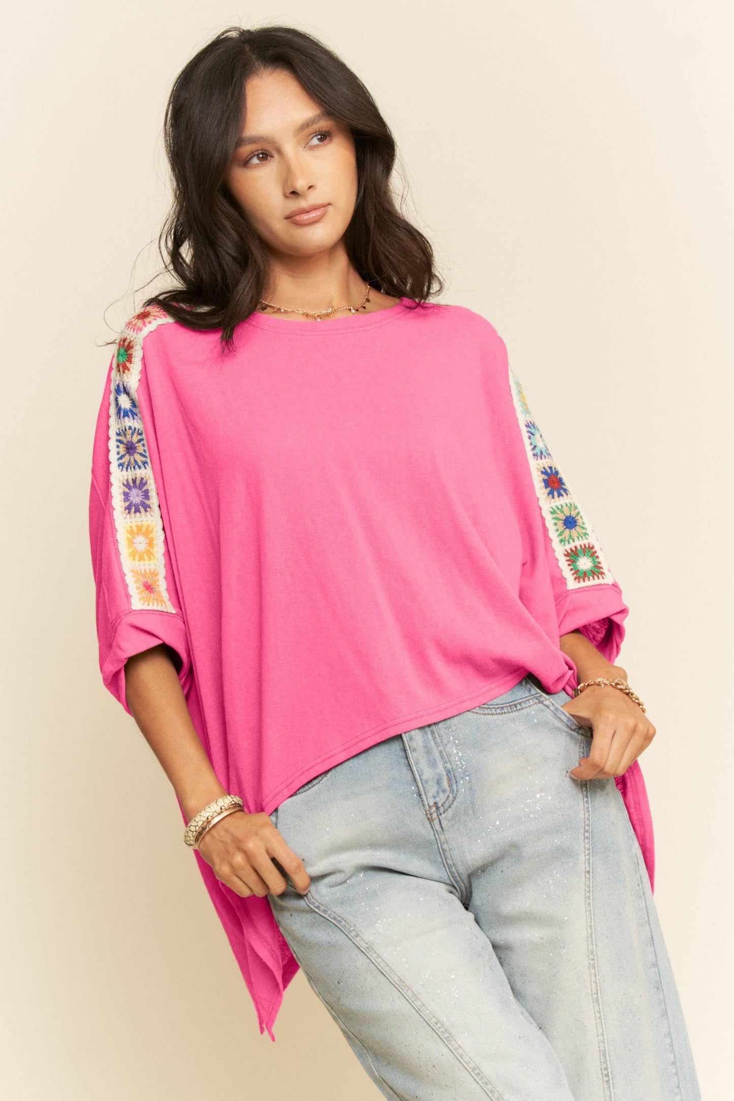 Pink Lemonade Crochet Top