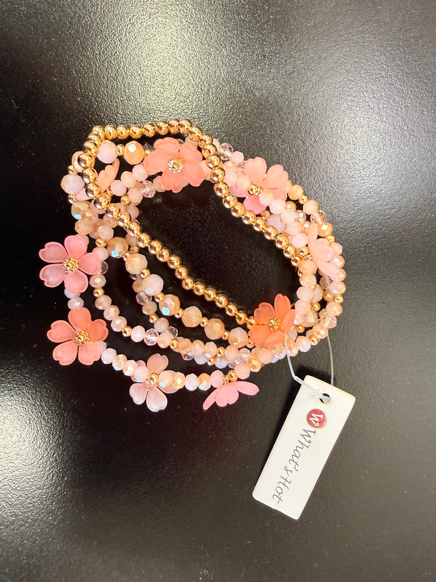 Floral bloom bracelets