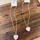 Stone Heart Necklace