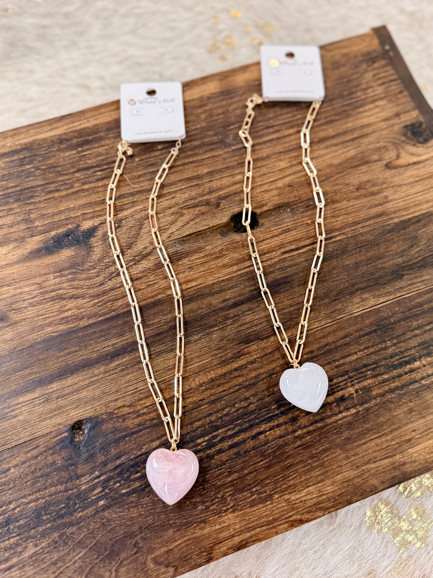 Stone Heart Necklace