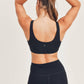 BRONZE - TACTEL-Lycra High-Impact Sports Bra