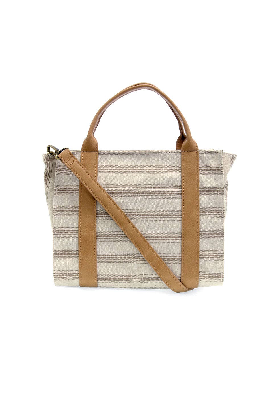 Pencil Stripe Medium Tote in Canvas