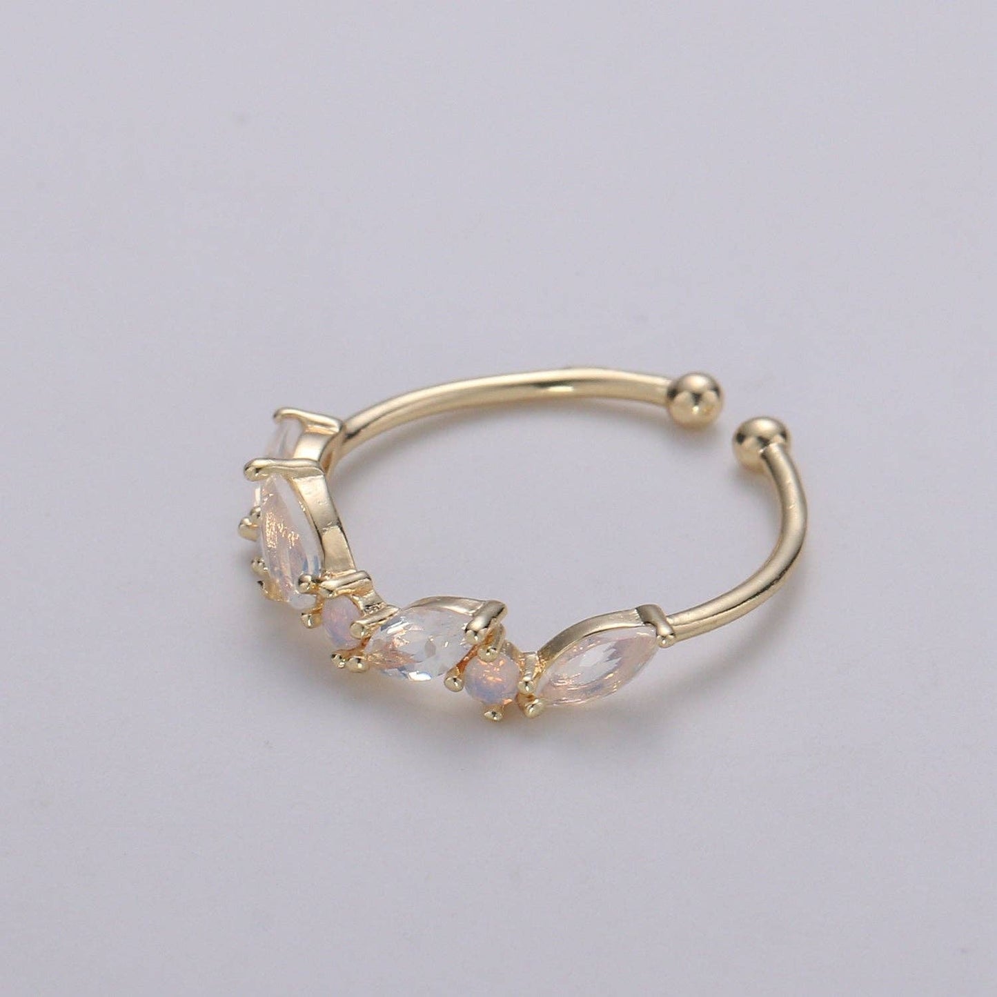 Dainty Marquise Ring, CZ ring