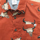 Boys Cow Skull  Print Shirt, Country shirt, Wild west Shirt