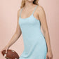 Checkered Knit Activewear Tennis Dress