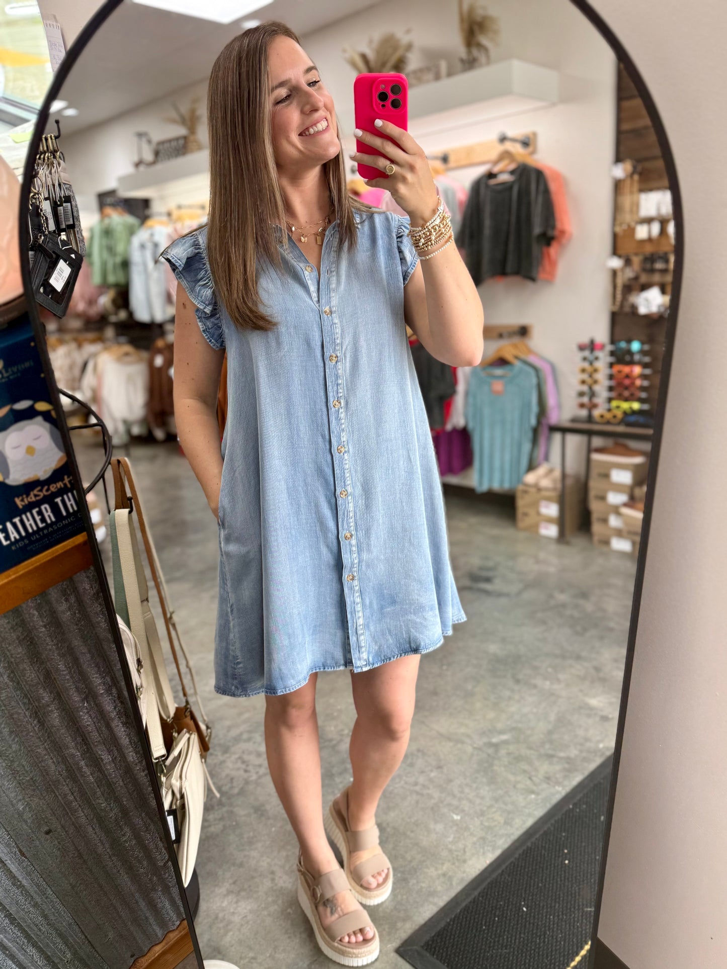 Chambray Daydream Dress