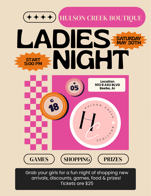 Ladies Night Ticket