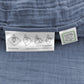 Denim Muslin Swaddle Blanket, Premium Cotton