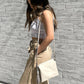Sabrina 2 Tone Crossbody w/ 3 Compartments