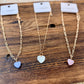 Stone Heart Necklace