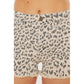 Sandy Leopard Shorts
