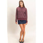 Striped Hooded Sweater