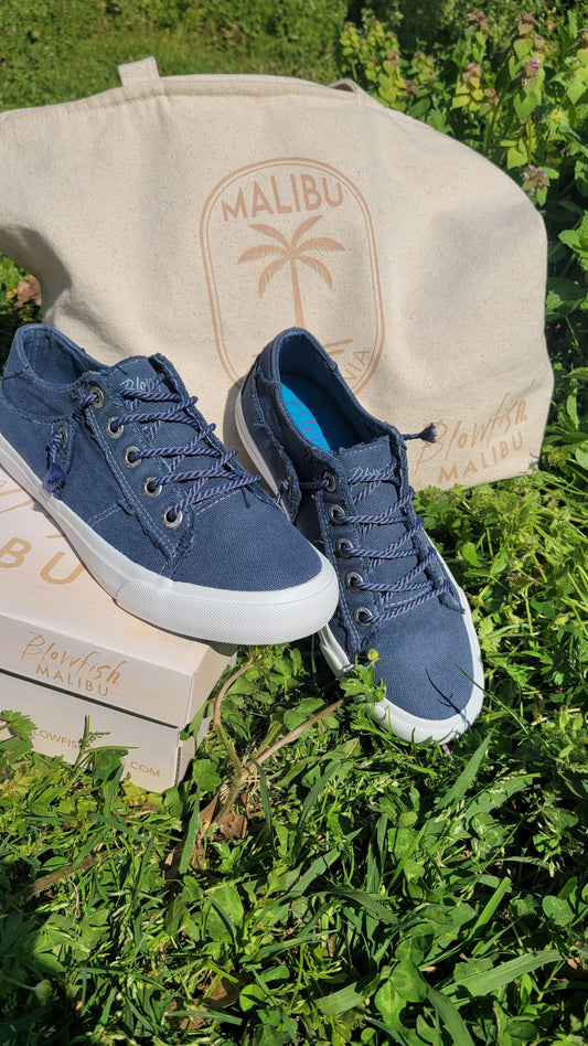 Blowfish Martina Canvas Shoe - Blue