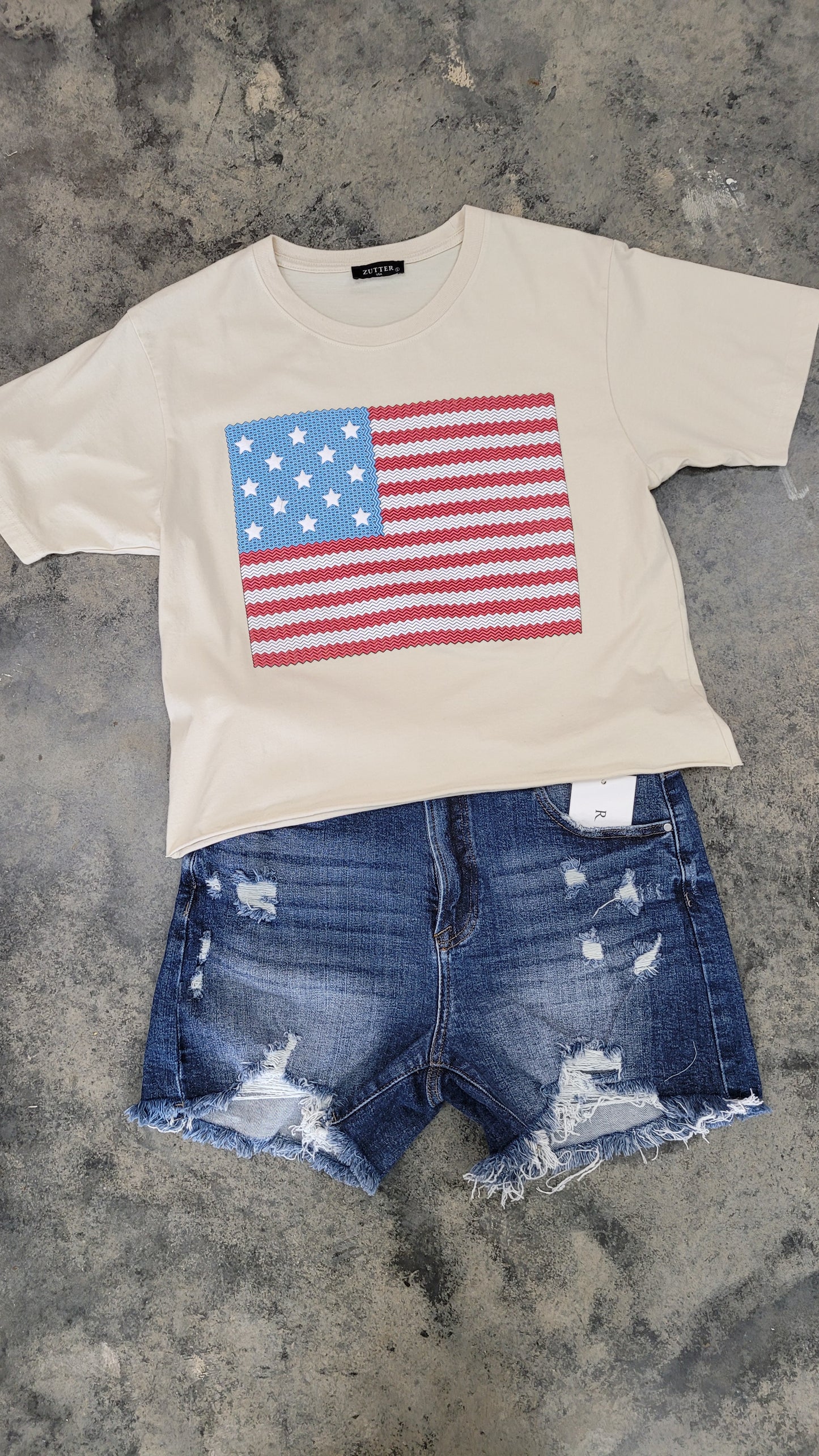 American Flag Puff
