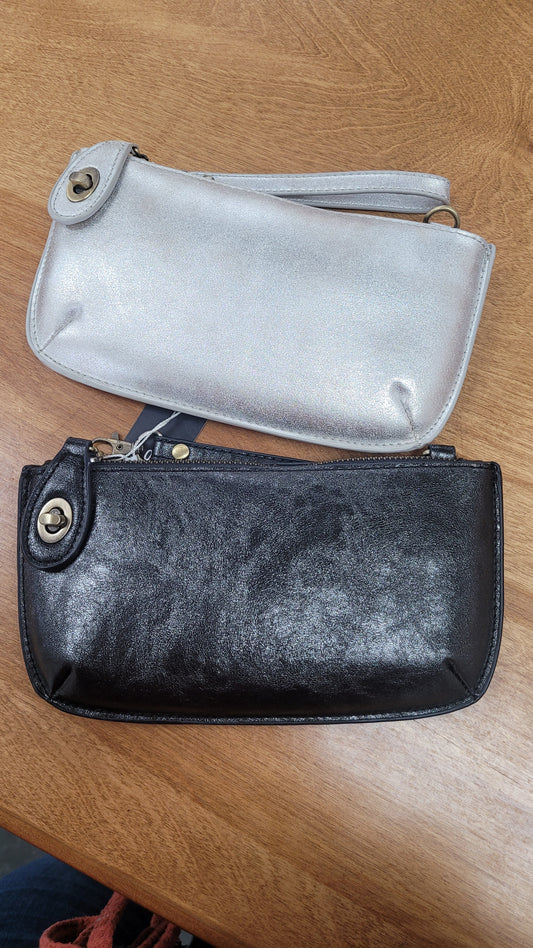 Mini Crossbody Wristlet Clutch