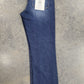 Mid Rise Ankle Straight Slim Jeans