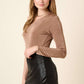 METALLIC FOIL MINI SKIRT