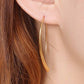 18K Gold PVD Plated Waterproof Stainless Steel Hoop Earrings - 7063