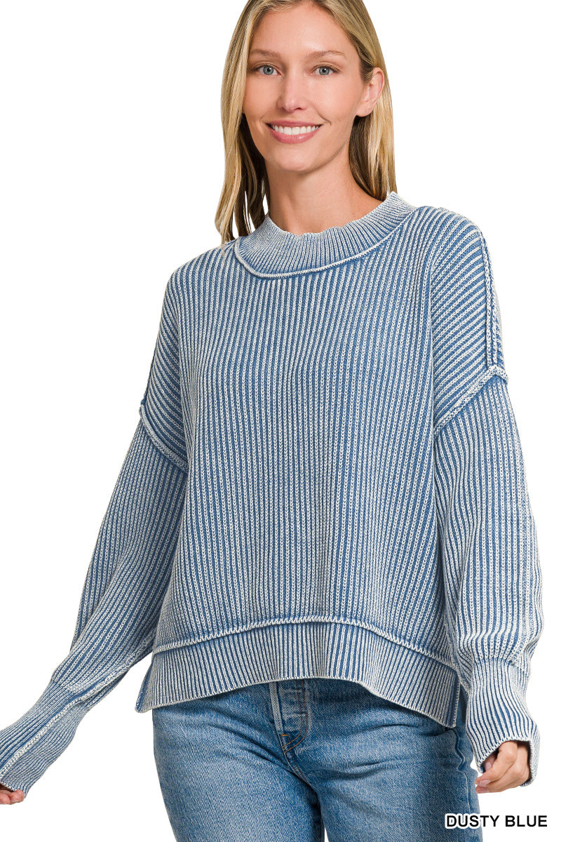 The Driftwood Crop Sweater