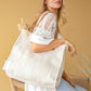 Madison Handwoven Fringe Tote with Extra Sling Bag Inside