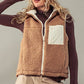 Dual Fleece Zipper Vest