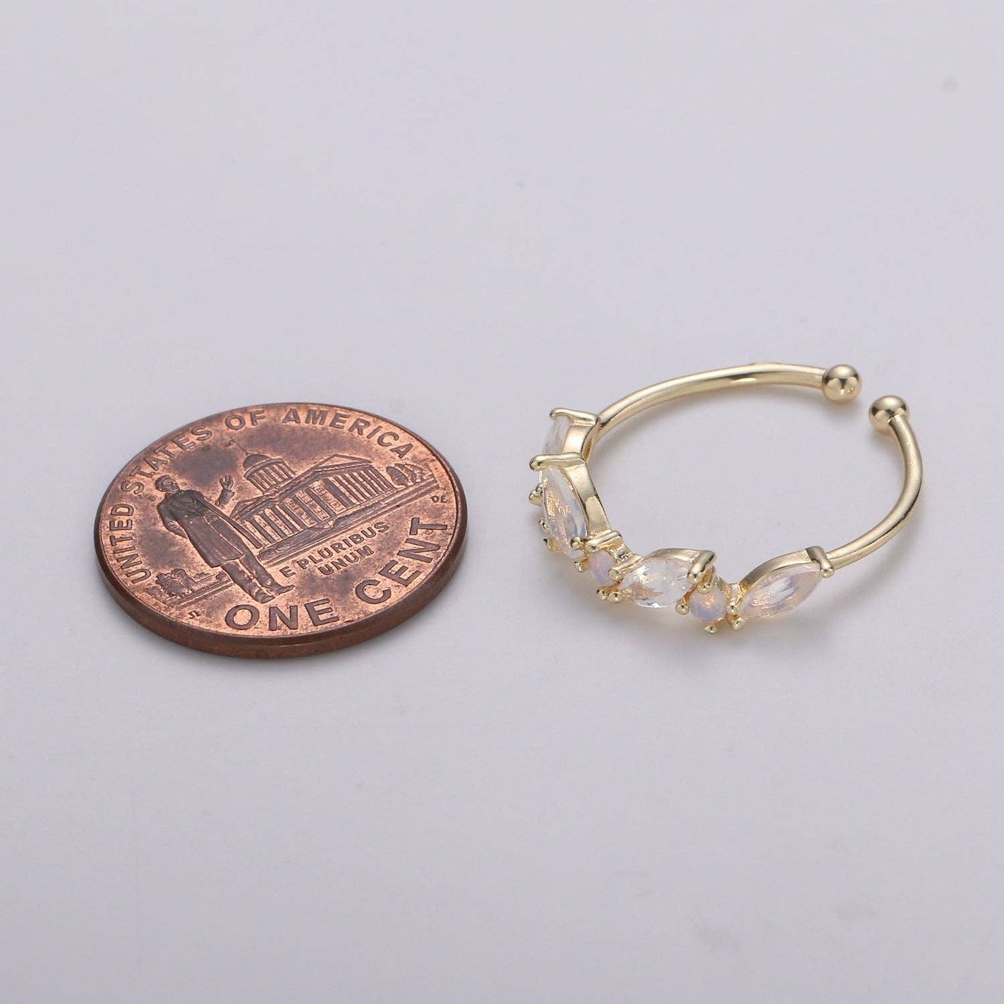 Dainty Marquise Ring, CZ ring