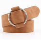 BASIC LEATHERETTE BUCKLE BELT