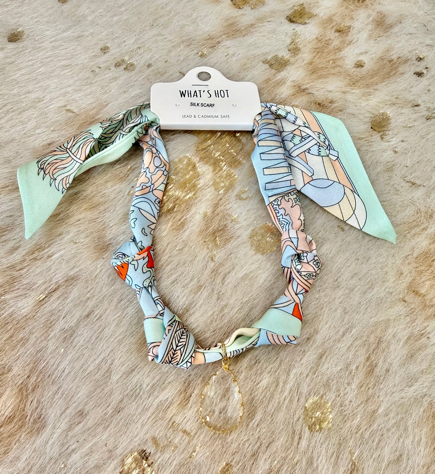 Scarf Charm Necklaces